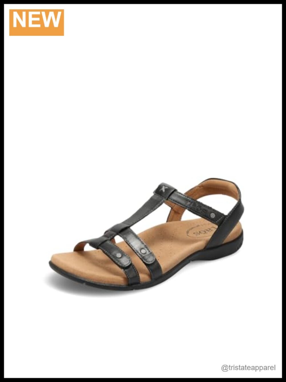Full Grain Leather Slide Sandals Arch Metatarsal Support Casual